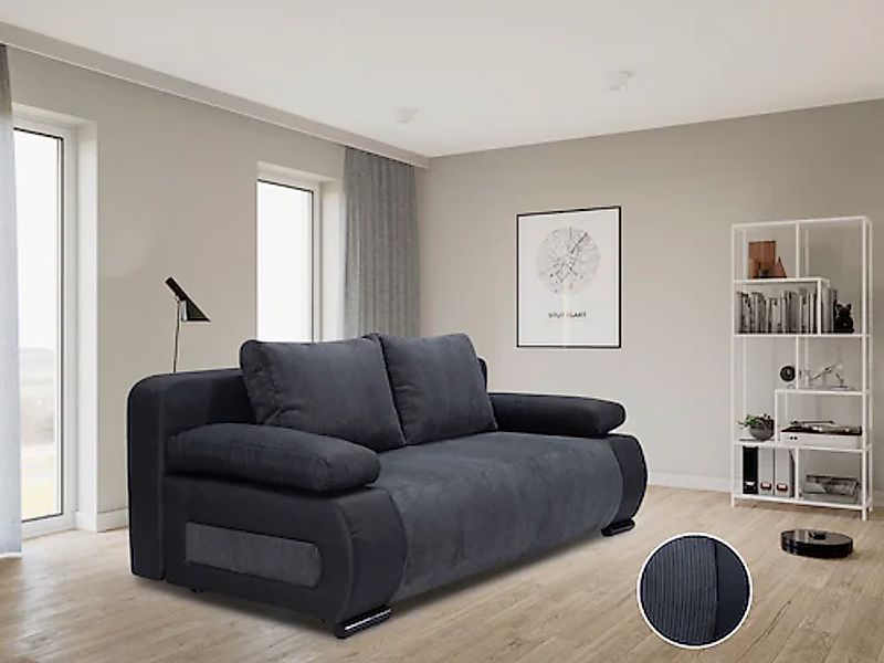 COLLECTION AB Schlafsofa »Moritz« mit Bettfunktion und Bettkasten, komforta günstig online kaufen
