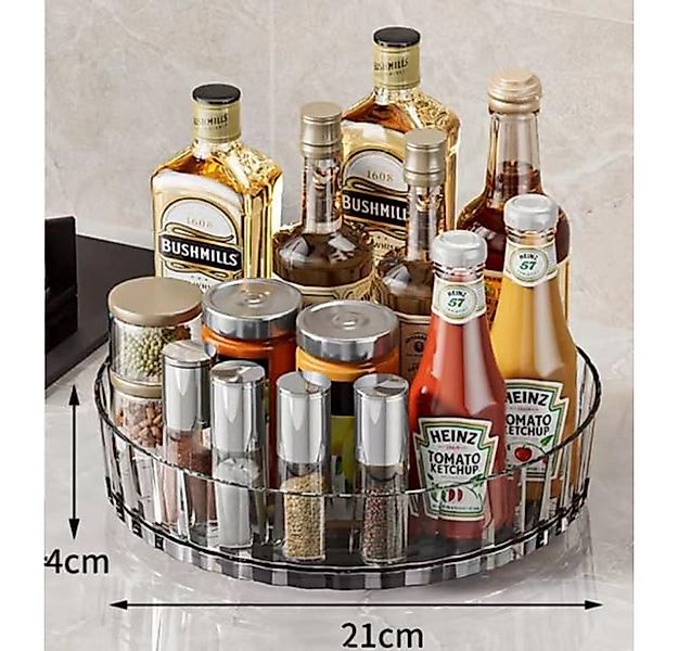 Coonoor Gewürzregal 360°Drehbares Gewürzregal,Drehteller organizer,drehbare günstig online kaufen