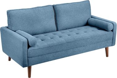 Vesgantti Sofa 2 Sitzer Sofa, Leinenstoff günstig online kaufen