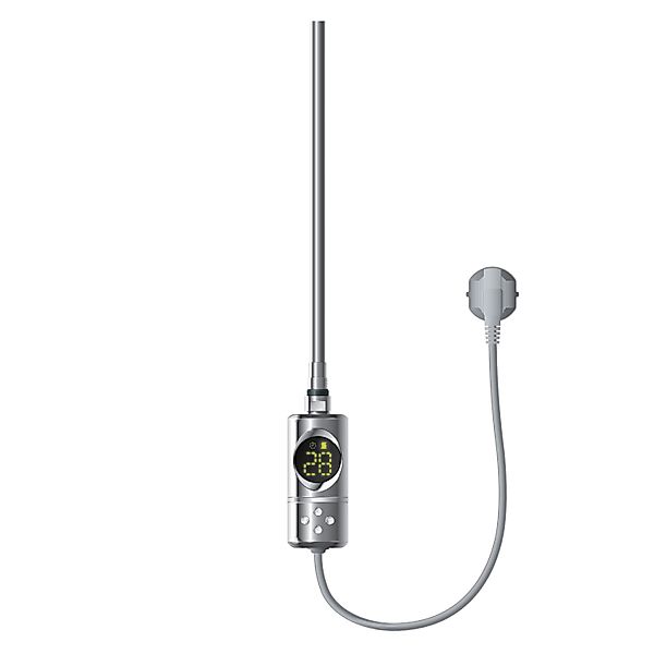 LuxeBath Heizstab 900W Schwarz für Badheizkörper Heizpatrone mit Thermostat günstig online kaufen