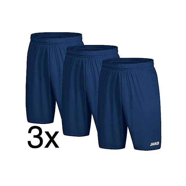 Jako Sweatbermudas Sporthose Manchester Fussball Short (Pack, 3 er Stück) günstig online kaufen