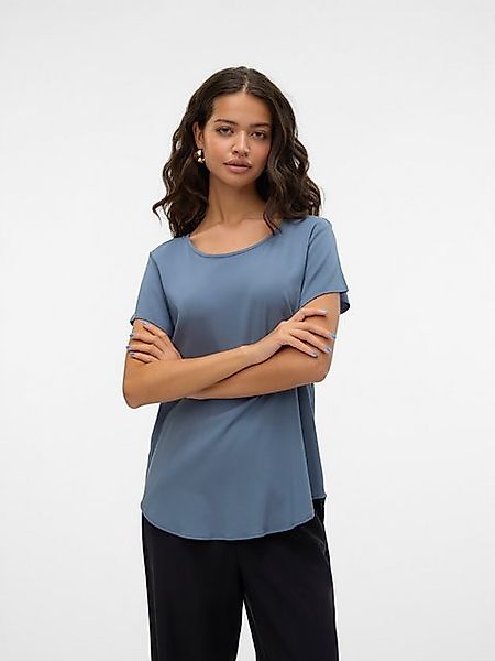 Vero Moda Blusenshirt VMBELLA SS TOP WVN GA NOOS günstig online kaufen