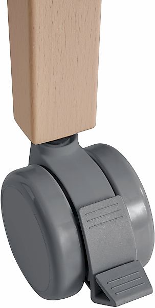 PAIDI Möbelrolle "Rollensatz Beistellbett", 4er Pack feststellbar günstig online kaufen