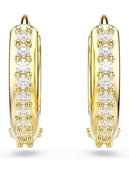 Swarovski Paar Creolen Swarovski Damen-Creolen Metall Swarovski-Kristall (P günstig online kaufen