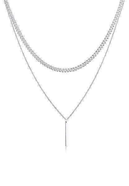 Elli Premium Gliederkette Halskette Layer 925 günstig online kaufen