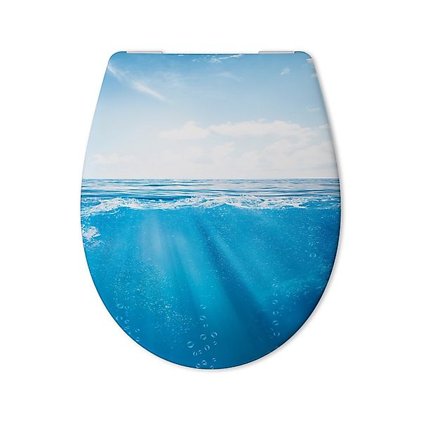 Calmwaters WC Sitz Motiv Meeresglanz Duroplast Absenkautomatik 26LP6216 günstig online kaufen
