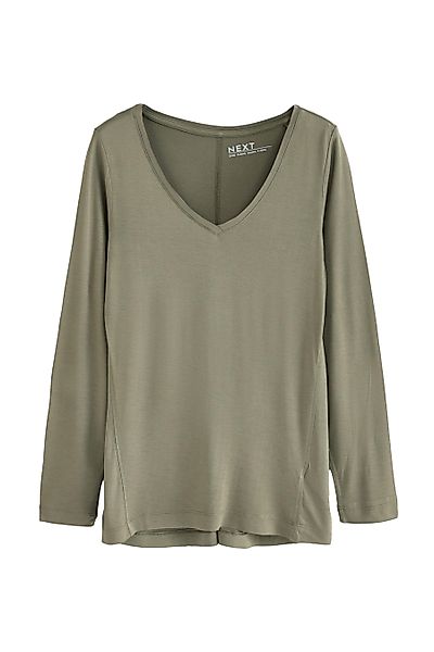 Next Langarmshirt Legeres, langärmeliges T-Shirt mit günstig online kaufen
