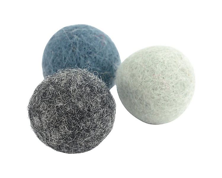 Hunter Tierbedarf Tierkuscheltier Katzenspielzeug Miniball 3er-Set günstig online kaufen