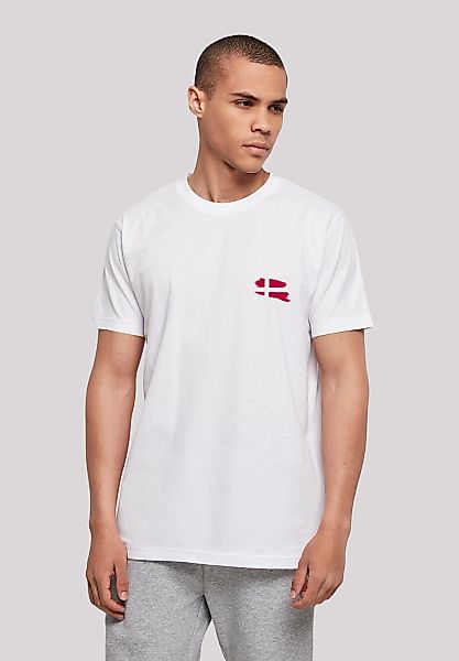 F4NT4STIC T-Shirt "Dänemark Flagge Denmark" Print günstig online kaufen