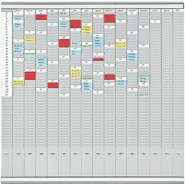 Generic Hängevitrine FRANKEN Stecktafel 100,8 x 100,8 cm 16 Spalten (1-St) günstig online kaufen