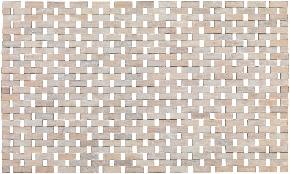 WENKO Badematte "Bamboo" Höhe 0 mm rutschhemmend beschichtet fußbodenheizun günstig online kaufen