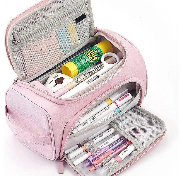 Coonoor Federmäppchen 3 Fächer Große Kapazität Mäppchen Federtasche Stiftet günstig online kaufen