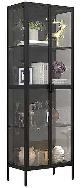VCM Standvitrine Stahl Standvitrine Vitrine Schaukasten günstig online kaufen
