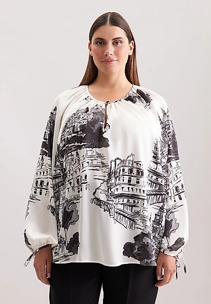 seidensticker Schlupfbluse "Schwarze Rose" 1/1 Druck günstig online kaufen