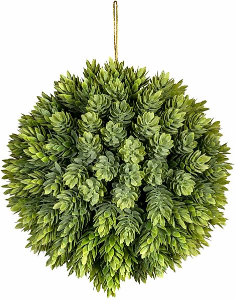 Creativ green Künstliche Zimmerpflanze "Hopfenkugel" günstig online kaufen