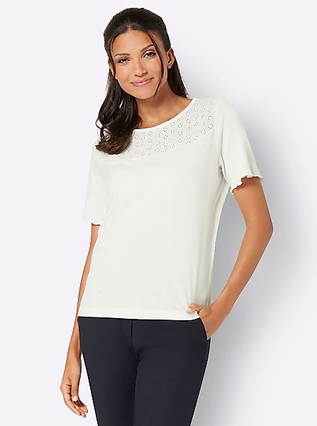 Classic Basics Kurzarmshirt "V-Shirt" 1 Stk. tlg. günstig online kaufen