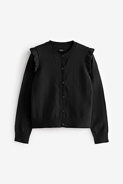 Next Strickjacke Schul-Strickjacke mit gerüschten Schultern günstig online kaufen