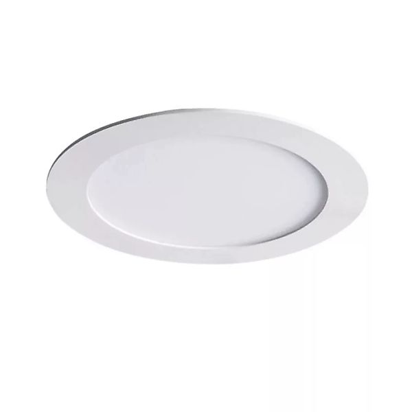 LED Einbauleuchte Rounda in Weiß 18W 1260lm IP44 208mm 4000K günstig online kaufen