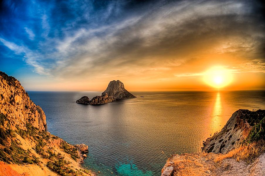 Papermoon Fototapete "Insel Es Vedrá Ibiza" günstig online kaufen