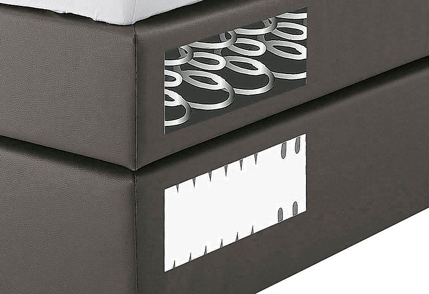 Westfalia Schlafkomfort Boxspringbett, inkl. Kaltschaum-Topper günstig online kaufen
