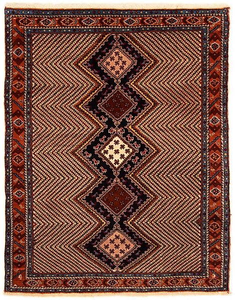 morgenland Wollteppich »Belutsch Medaillon Ruggine 156 x 120 cm«, rechtecki günstig online kaufen