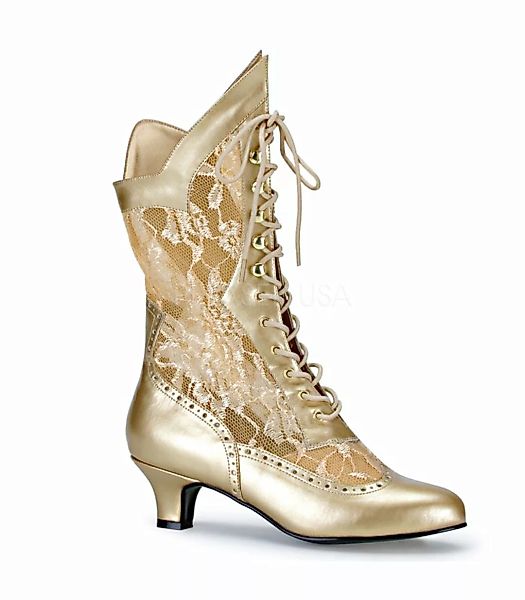 Stiefelette DAME-115 - Gold (Schuhgröße: EUR 42) günstig online kaufen