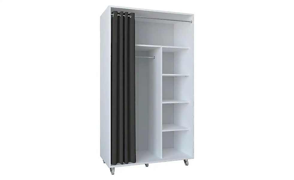 Kompaktgarderobe  Ostila ¦ weiß ¦ Maße (cm): B: 100,5 H: 175 Garderoben & K günstig online kaufen