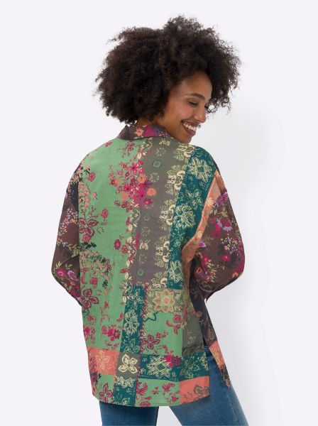 heine Klassische Bluse Druckbluse günstig online kaufen