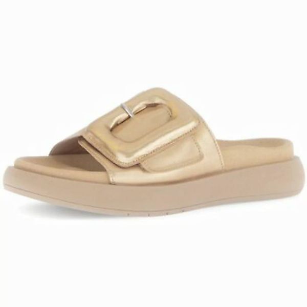 Gabor  Clogs Pantoletten Plateau Pantolette metallic 63.751.63 63.751.63 günstig online kaufen