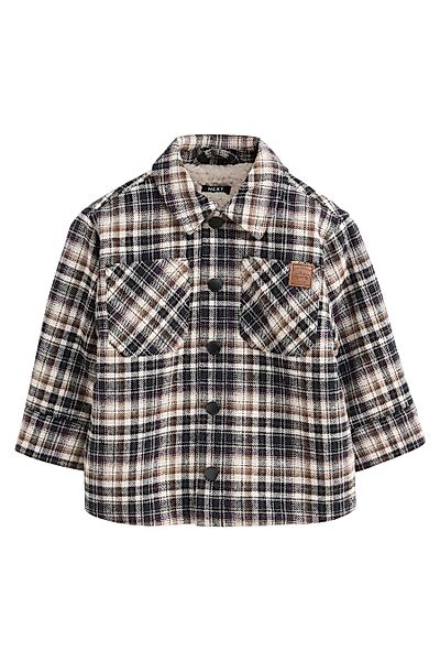 Next Hemdjacke Karierte Hemdjacke mit Teddyfellfutter günstig online kaufen