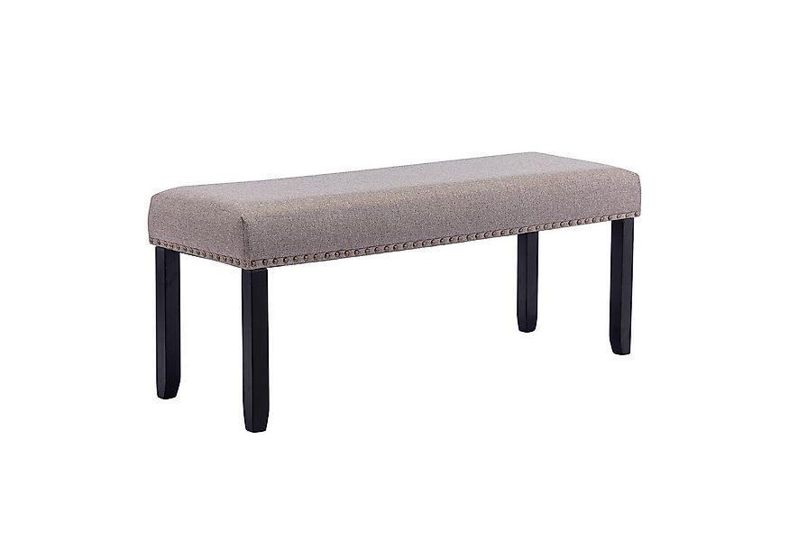 Duhome Hockerbank (9214), Sitzbank Flur, Gepolstert Polsterbank mit Leinen günstig online kaufen