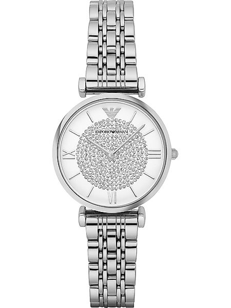 Emporio Armani Quarzuhr Emporio Armani Damen-Uhren günstig online kaufen