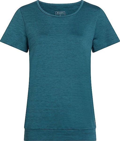 Energetics T-Shirt Da.-T-Shirt Jewel SS W MELANGE/BLUE PETROL/ günstig online kaufen