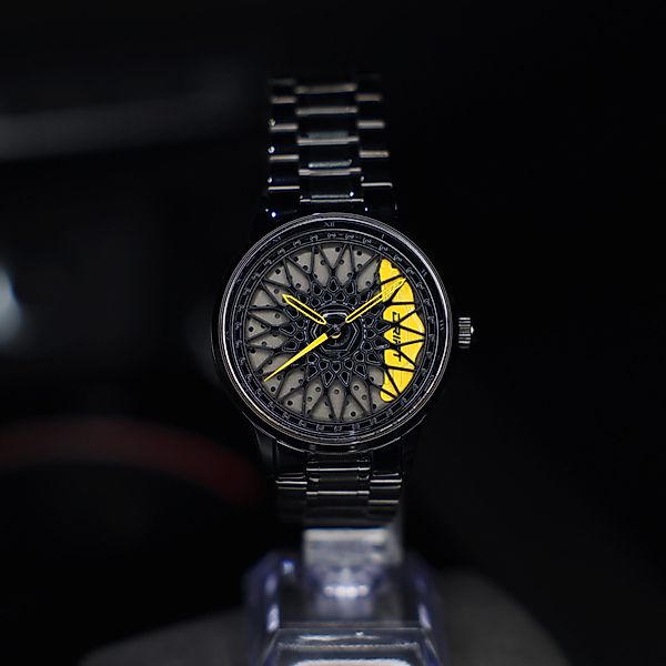 DRIFTELEMENT Quarzuhr Racing Felgenuhr, Dreidimensionales Felgendesign günstig online kaufen