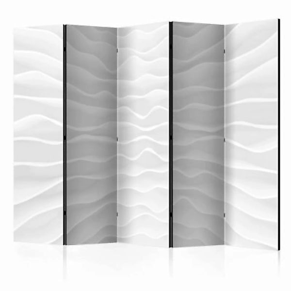 artgeist Paravent Origami wall II [Room Dividers] weiß/grau Gr. 225 x 172 günstig online kaufen