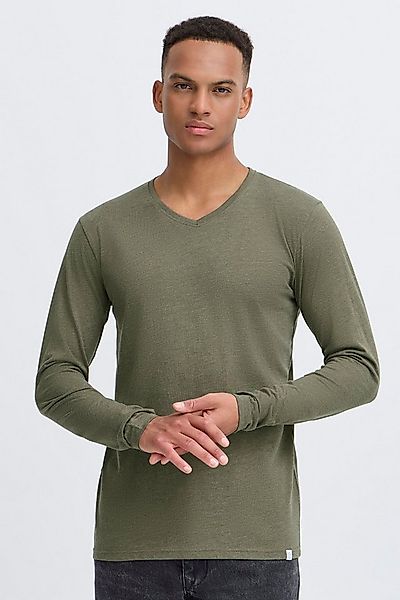 !Solid Langarmshirt SDBeda Longsleeve mit V-Ausschnitt günstig online kaufen