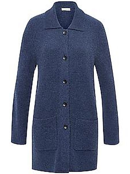 Long-Strickjacke include blau günstig online kaufen