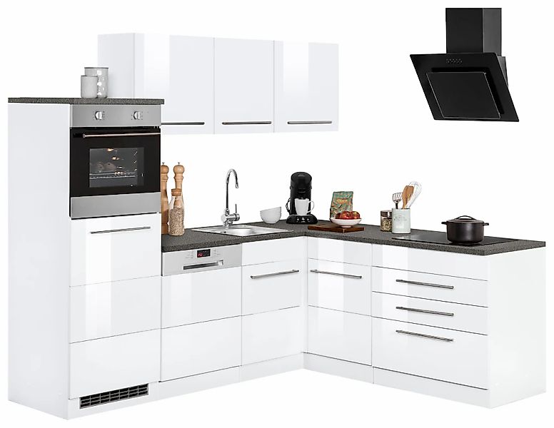 HELD MÖBEL Winkelküche "Trient", Stellbreite 230x190 cm, wahlweise mit E-Ge günstig online kaufen