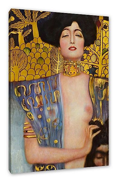 Pixxprint Leinwandbild Gustav Klimt - Judith I, Gustav Klimt - Judith I (1 günstig online kaufen