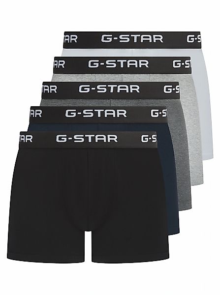 G-STAR Boxershorts "MAIZE, 5 PACK TRUNKS" Packung, 5 Stk. mit Logobund günstig online kaufen