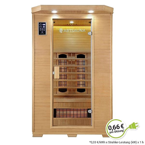 Artsauna Infrarotkabine Oslo, für 2 Personen, günstig online kaufen
