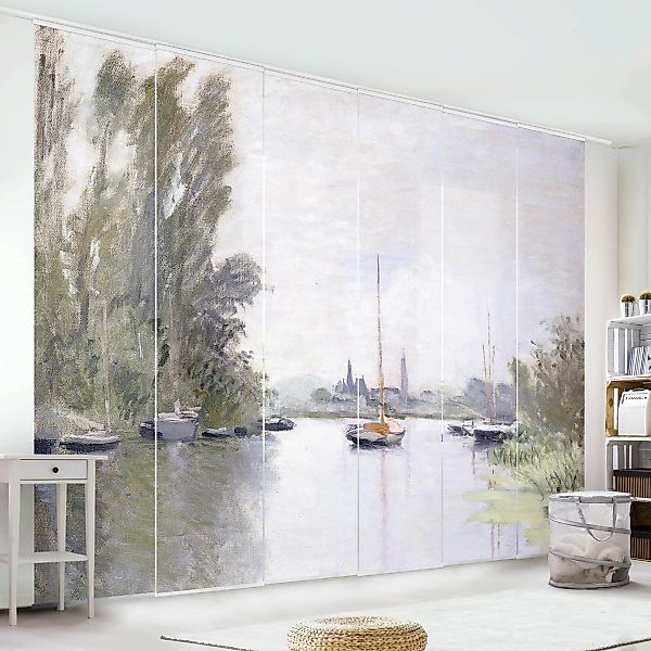Schiebegardinen Set Natur & Landschaft Claude Monet - Argenteuil günstig online kaufen