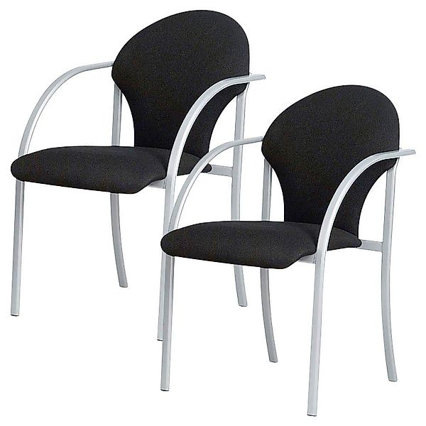 Nowy Styl Besucherstuhl 2 Besucherstühle Stapelstuhl günstig online kaufen