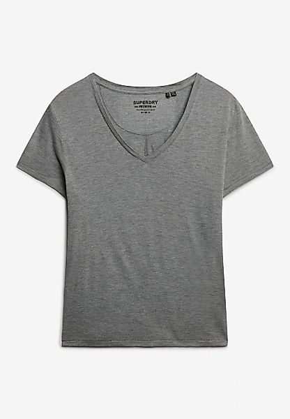 Superdry T-Shirt "STUDIOS SLUB EMB VEE TEE" günstig online kaufen