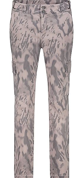 Monari 2-in-1-Hose Cargohose mit Tigermuster dark günstig online kaufen
