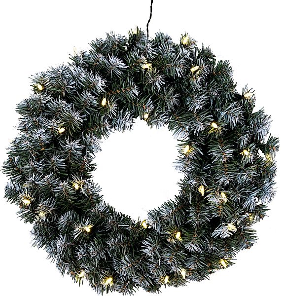 EGLO Dekoobjekt Edmonton, LED Weihnachtskranz, beleuchtet, günstig online kaufen