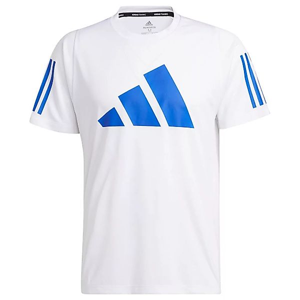 Adidas Fi 3 Bar Kurzarm T-shirt XS White / Bold Blue günstig online kaufen