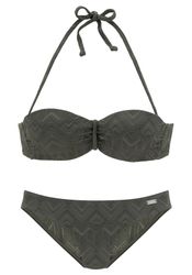 Buffalo Bügel-Bandeau-Bikini "Romance" aus Strukturware günstig online kaufen