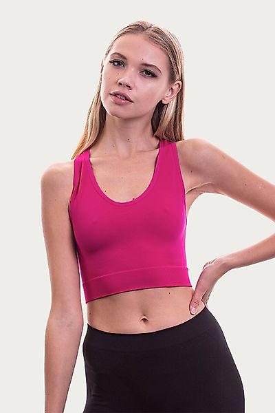 Strammer Max Performance® Crop-Top mit Kompressionseffekt günstig online kaufen