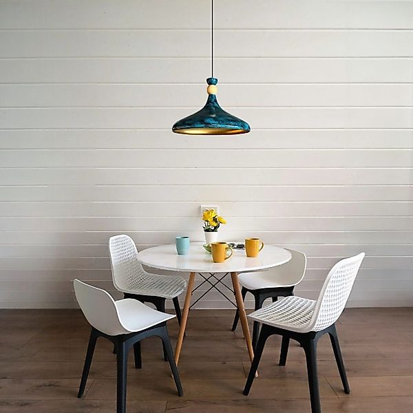 Bamyum Pendelleuchte Pendelleuchte Ø35 cm Metall günstig online kaufen